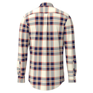 Fynch Hatton Combi Flannel Check Shirt